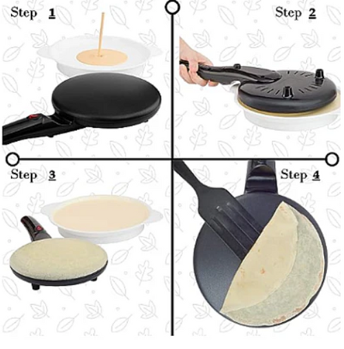 Plită electrică pentru clătite – clătite perfecte în câteva secunde!